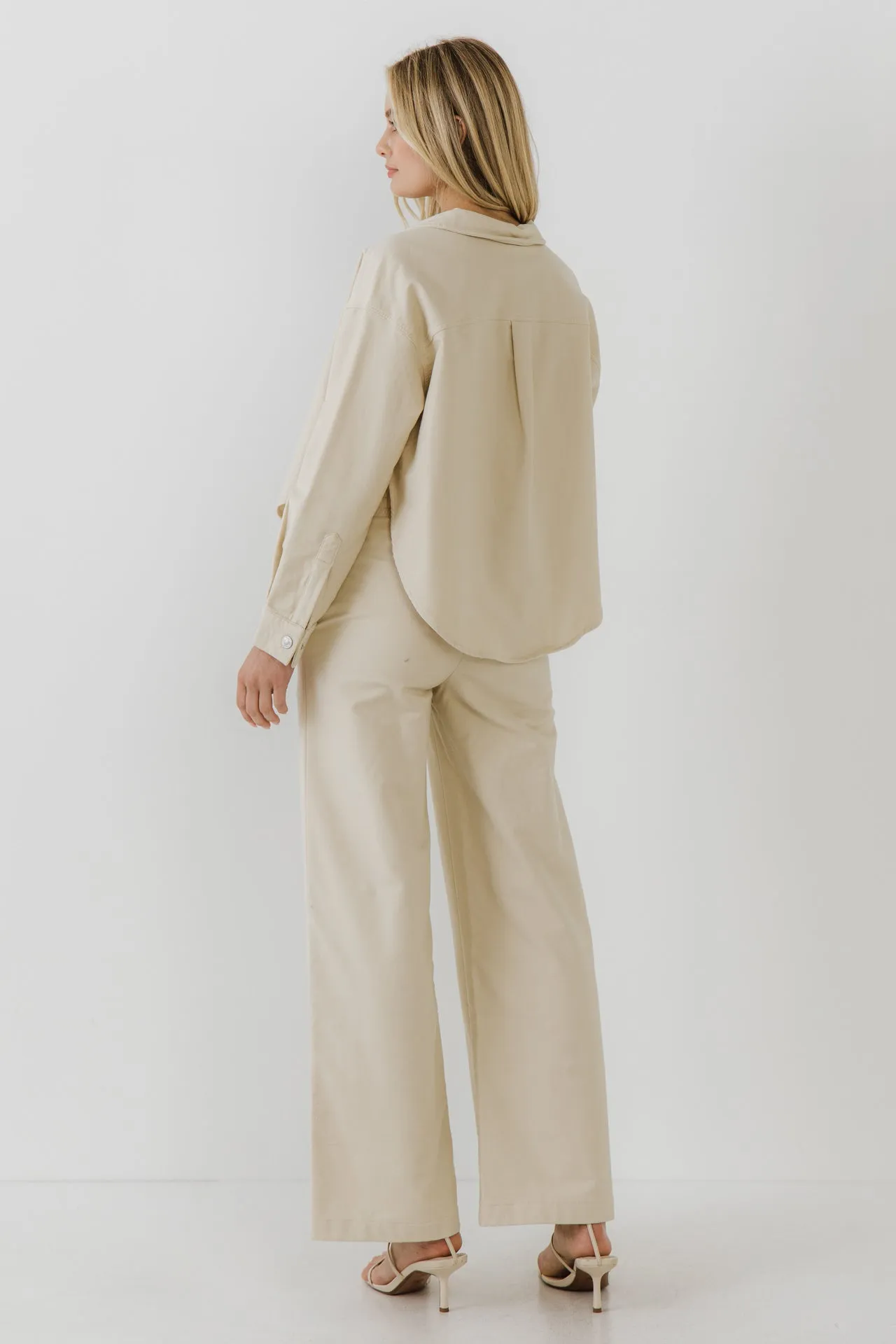 Grey Lab - Crop Shirts