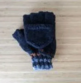 Mens Mittens Grey