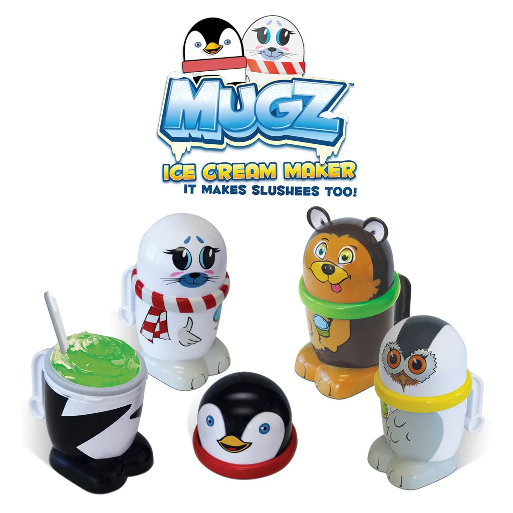 MUGZ Mini Ice Cream & Slushy Maker, Snowy Owl