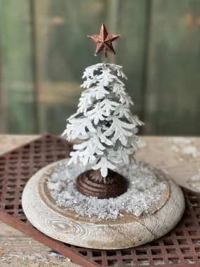 Snowy Christmas Tree | 10"