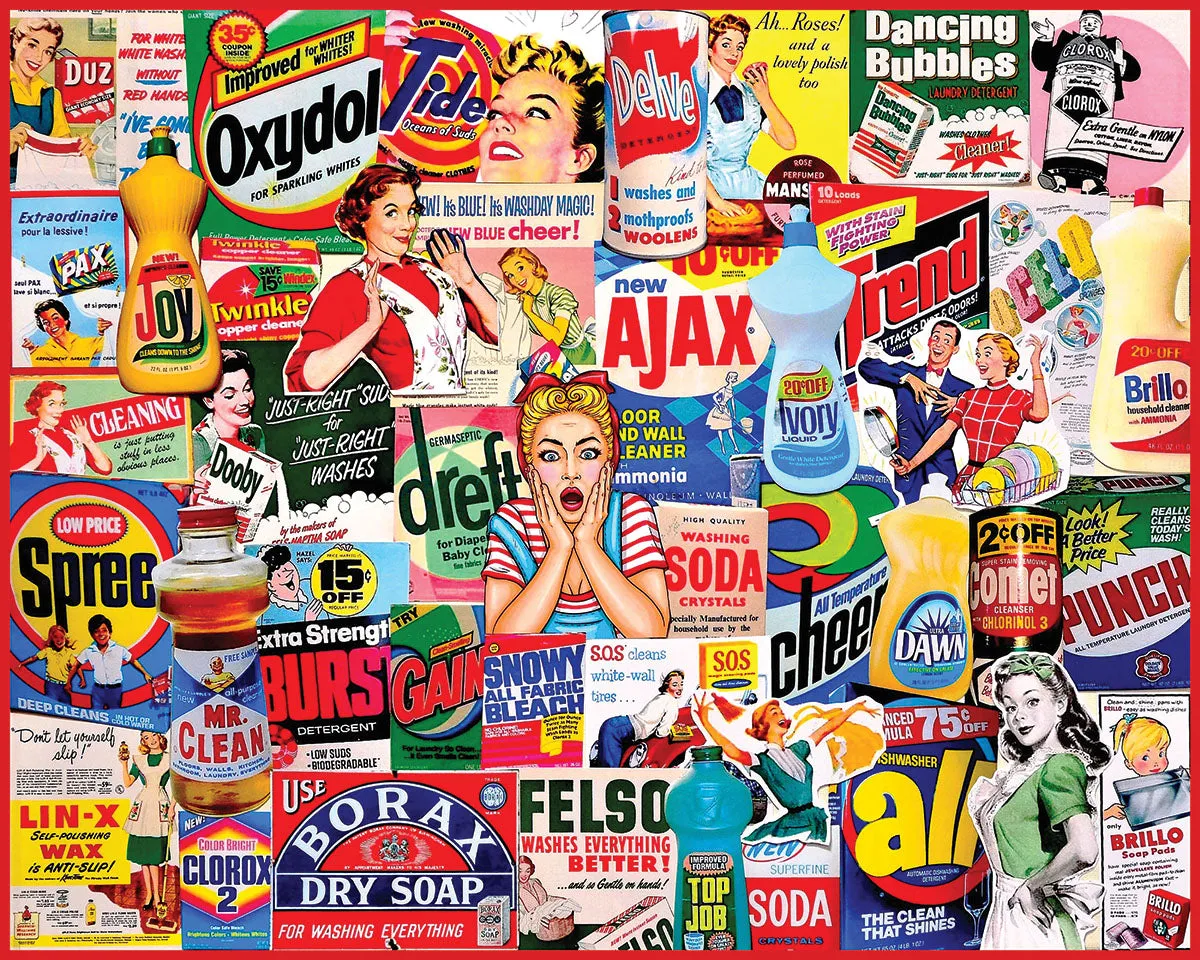 Soap Suds (1657pz) - 1000 Piece Jigsaw Puzzle