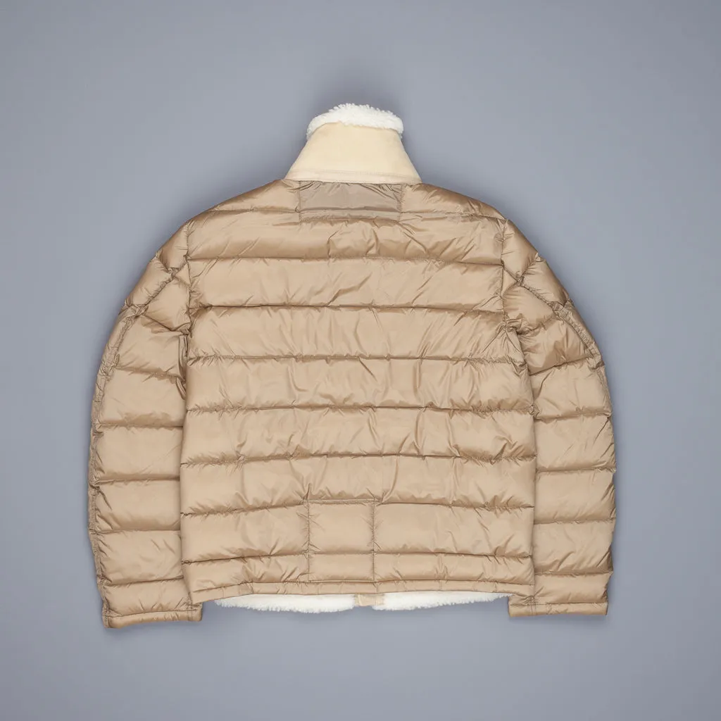 Ten C shearling liner Kaki chiaro