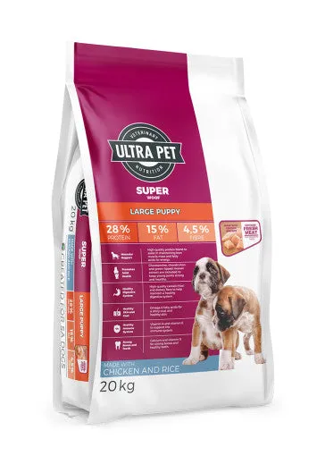 Ultra Dog Superwoof Chicken and Rice Large Puppy Food (select size for price)