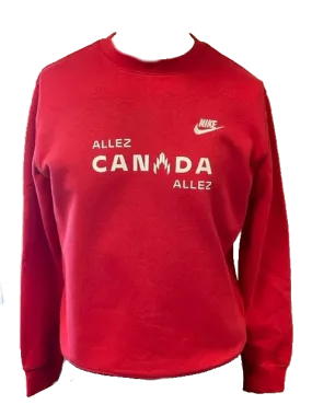 Women's Nike Sweatshirt Club Fleece Crew Neck Standard